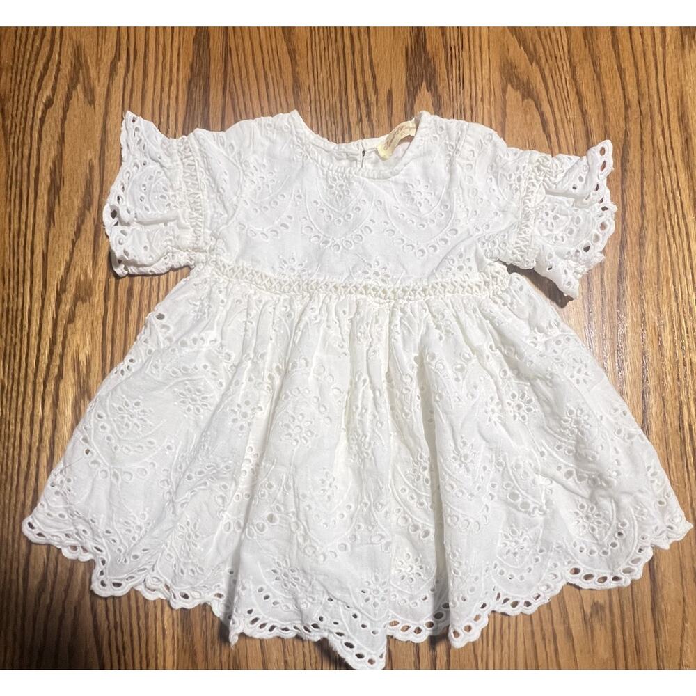 Sweet magnolia White Top Lace 2T Girls